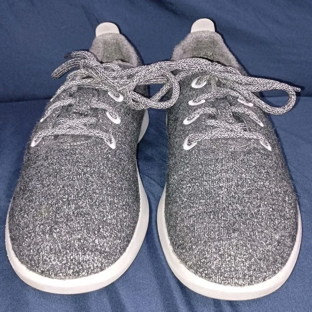 Allbirds Wool Runner Sneakers Shoes Womens Size 10 Gray New Zealand Merino Wool